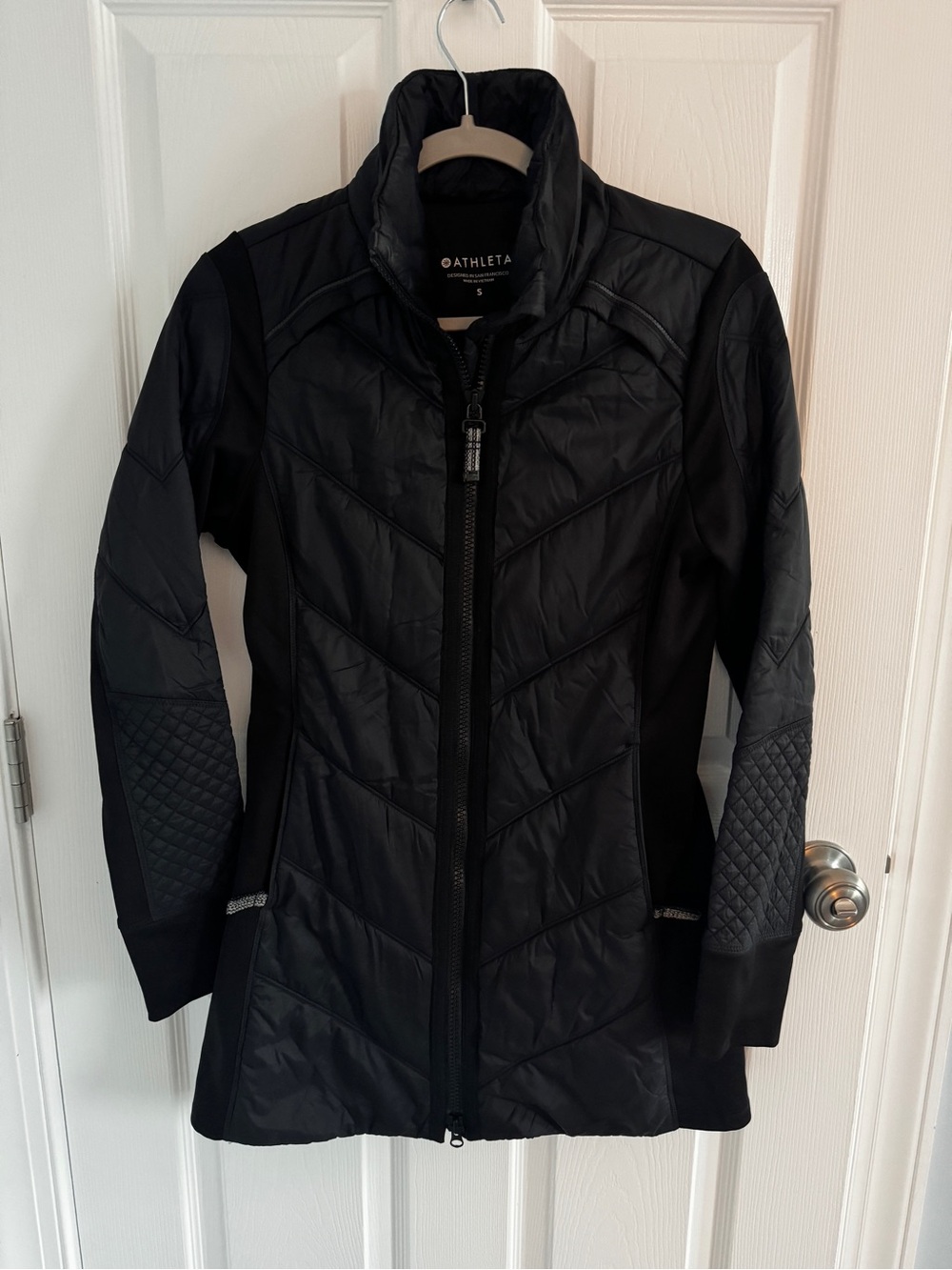 Athleta Rock Ridge PrimaLoft Quilted Puffer Jacket